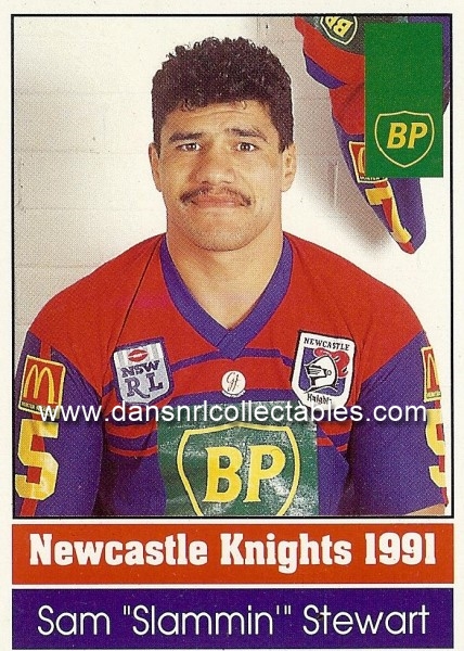 1991 bp newcastle knights card  (20)
