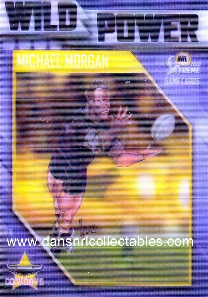 Michael MORGAN 2018 NRL Traders World Cup Hero Parallel WCP 18 