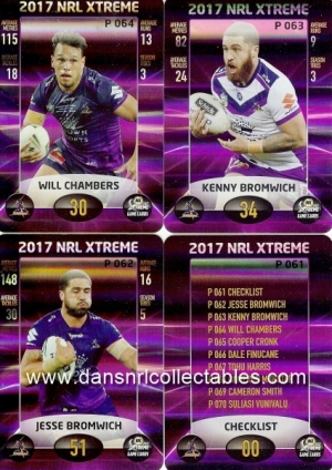 2017 nrl extreme parallel card0015