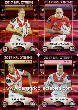 2017 nrl extreme parallel card0029