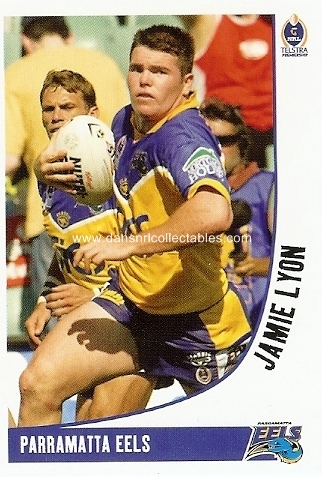 Buderus 2003 Select NRL XL Cards Club Player Of year CP9 Nathan hindmarsh-Eels 
