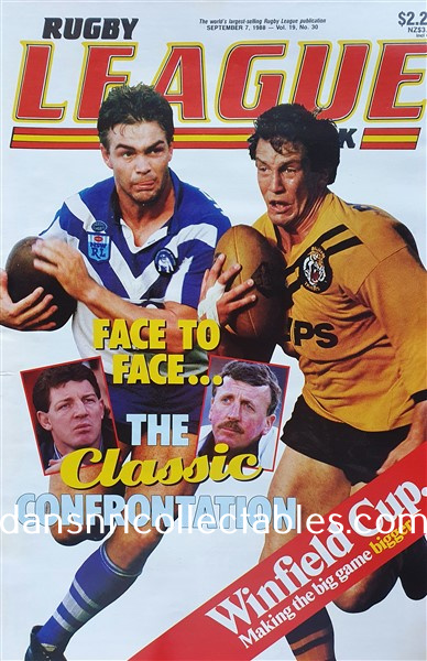 1988 Rugby League Week, no. 30, The Classic Confrontation, Grand Final ...