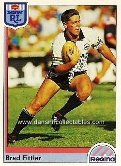39 Mark GEYER Penrith Panthers 1992 NSW Rugby League REGINA Base Card 