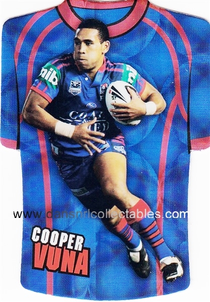 2009 Select NRL Champions Rugby League Card Newcastle Knights 98 Cooper Vuna