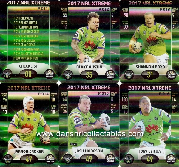 2017 nrl extreme parallel card0004