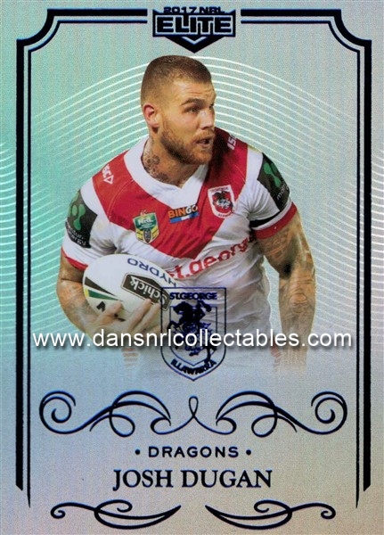 2018 NRL Elite Silver Special Parallel Tariq SIMS Dragons SS128 