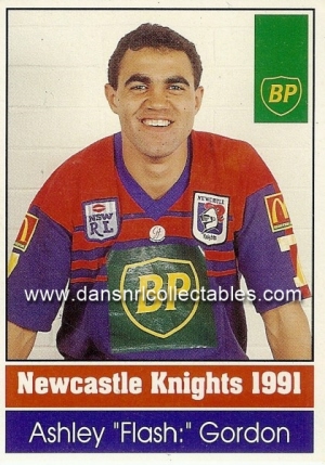 1991 bp newcastle knights card  (10)