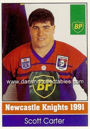 1991 bp newcastle knights card  (5)