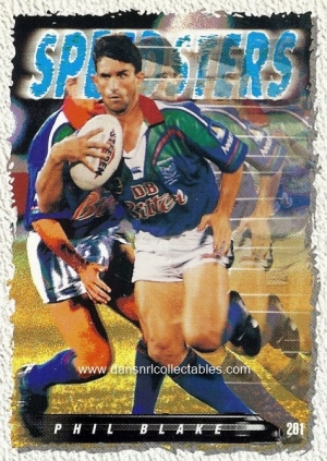 1995 Dynamic Rugby League Series 2 Base Card Team Set Auckland Warriors 9 