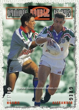 1995 Dynamic Rugby League Series 1 Cards Base Team Set Auckland Warriors(9)
