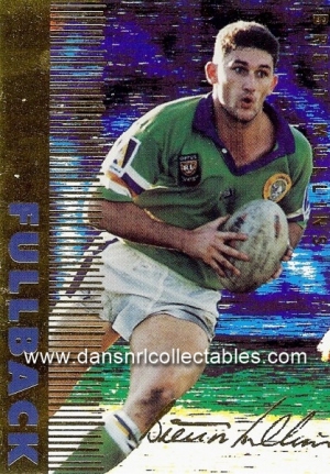 1996 Dynamic Rugby League Cards Series 3 Signature Gold Team Set--SYDNEY CITY 5 