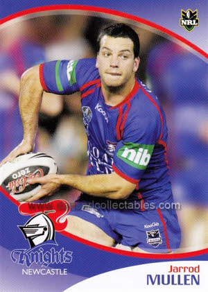 2009 Select NRL Champions Rugby League Card Newcastle Knights 95 Danny Wicks 