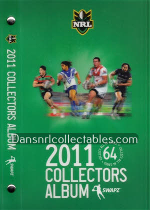 OFFICIAL NRL TRADING CARD ALBUM--2008 SELECT NRL CHAMPIONS ALBUM Inc.20 pages 