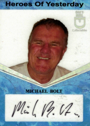 2017 heroes of yesterday card michael bolt08062017
