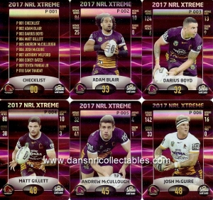 2017 nrl extreme parallel card0001