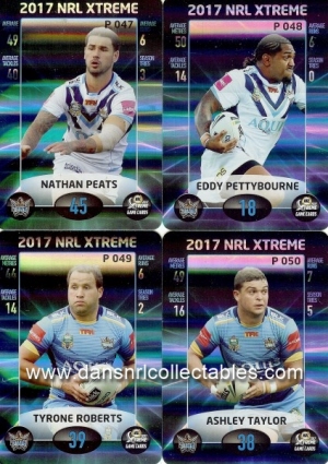 2017 nrl extreme parallel card0011